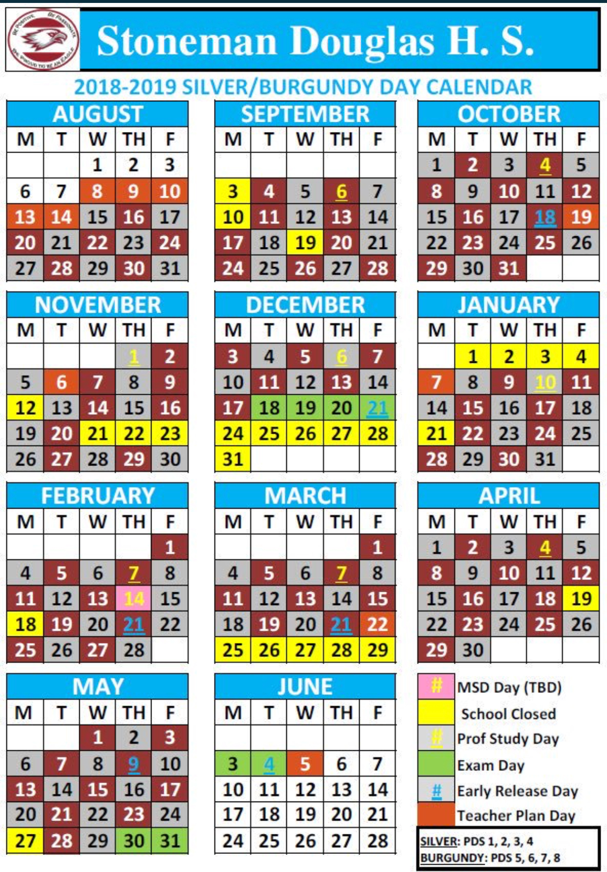 Stafford Msd Calendar Customize and Print
